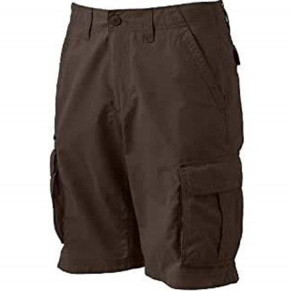 Men's Sonoma Life + Style 11" Cargo Shorts, Size: 30, Pepper (Black) - Picture 1 of 3